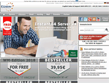 Tablet Screenshot of euserv.com